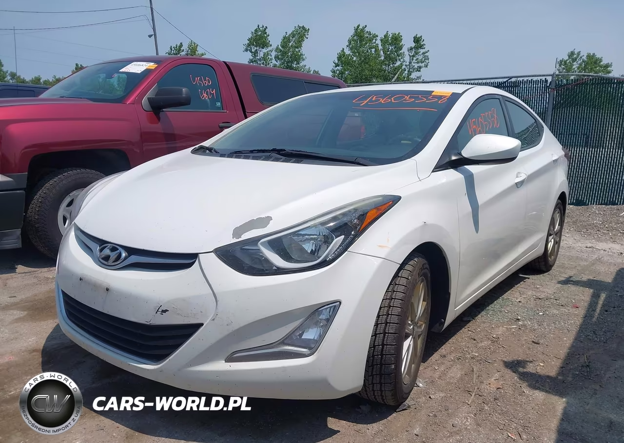 2016 Hyundai Elantra Se VIN:5NPDH4AE0GH702604 - 2