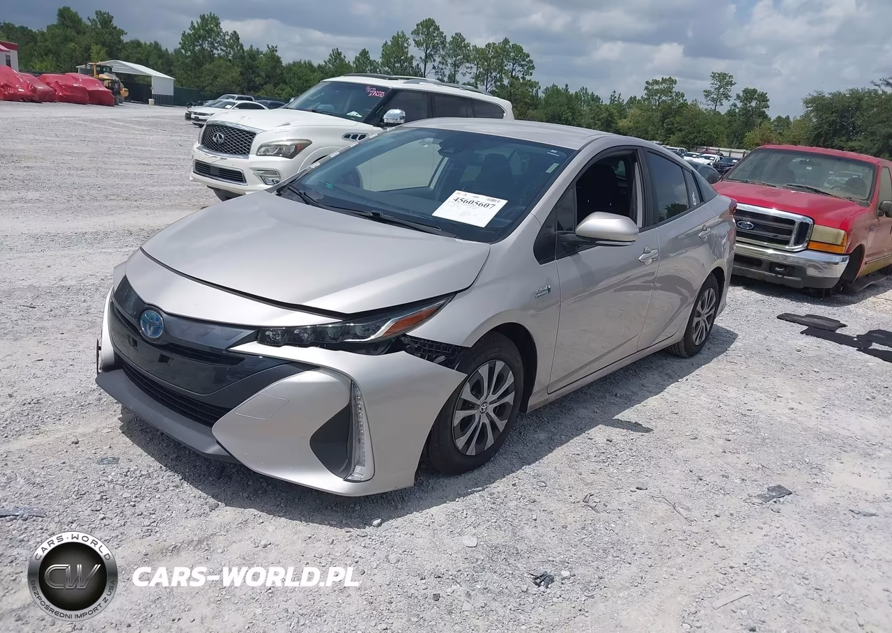 2021 Toyota Prius Prime Le VIN:JTDKAMFPXM3179606 - 2