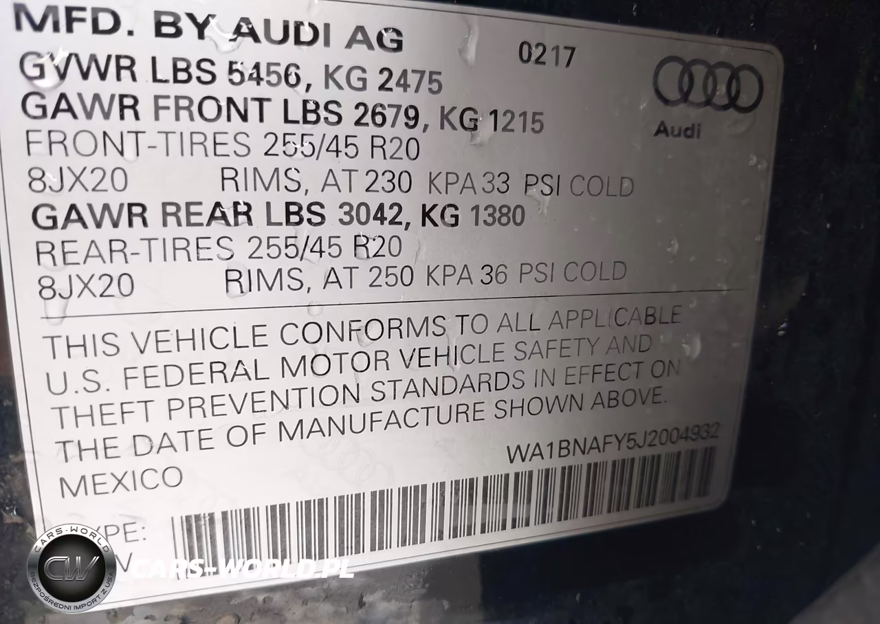 2018 Audi Q5 2.0T Premium-2.0T Tech Premium VIN:WA1BNAFY5J2004932 - 9