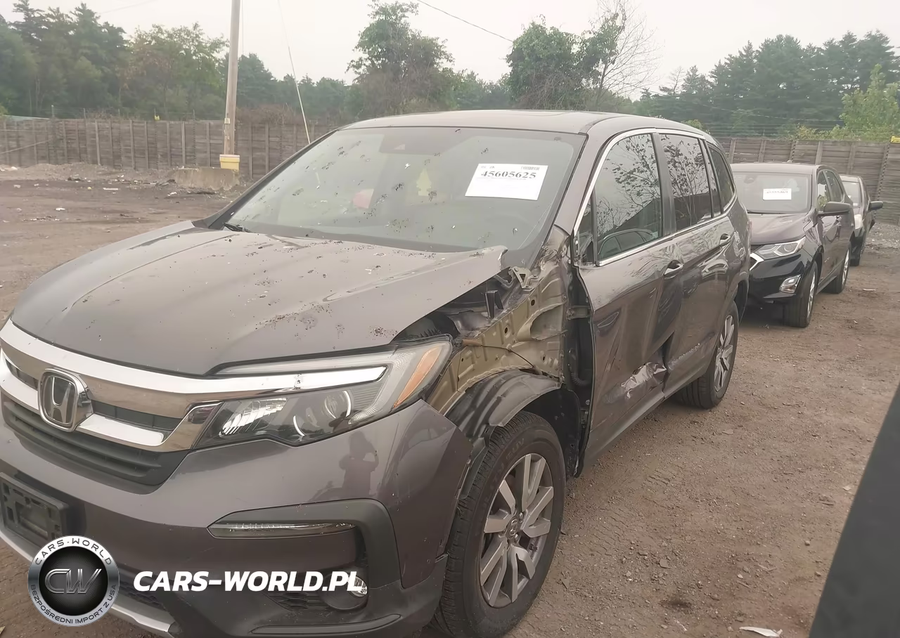 2020 Honda Pilot Awd Ex-L VIN:5FNYF6H54LB050393 - 6