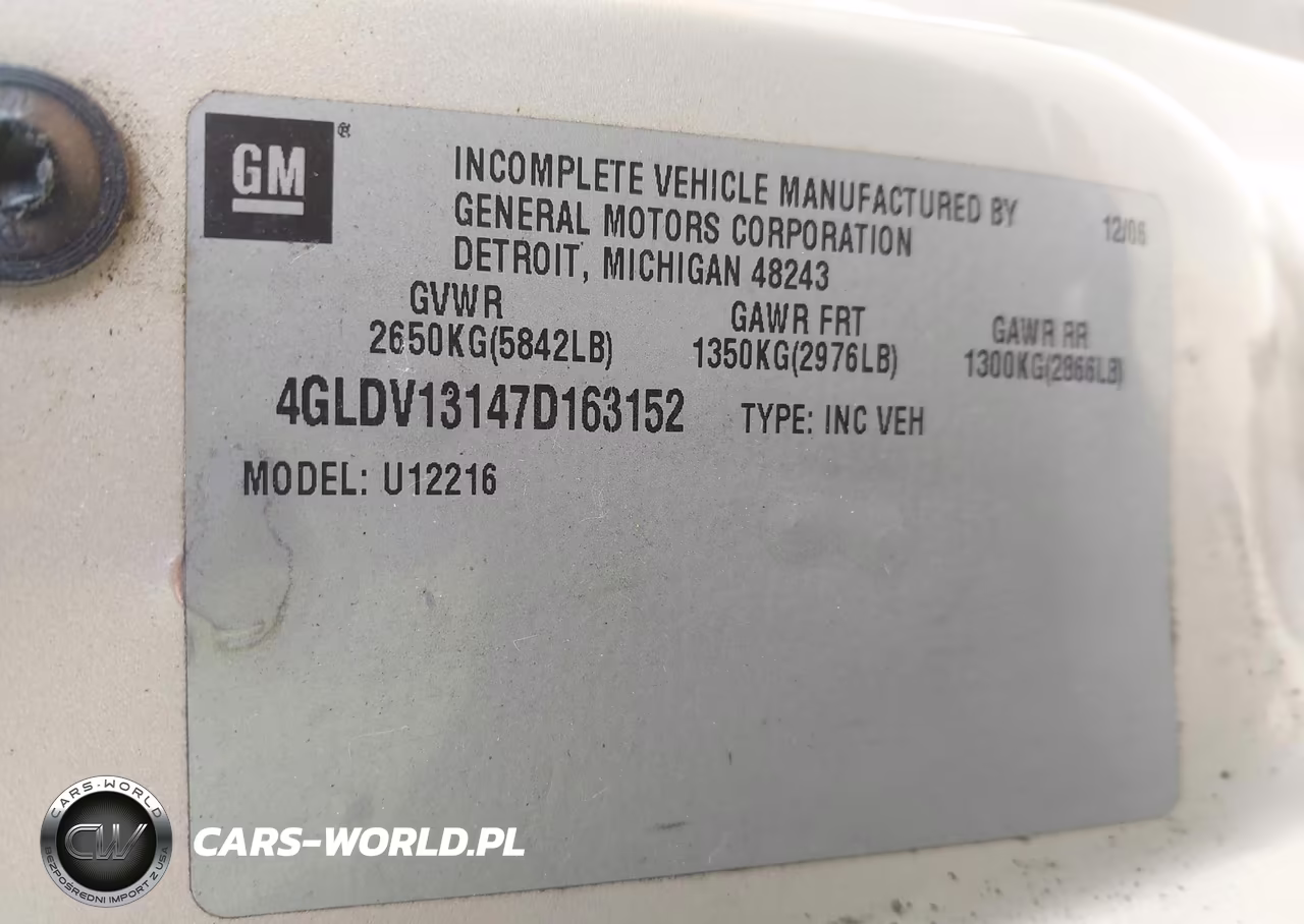 2007 Buick Terraza Cxl VIN:4GLDV13147D163152 - 9