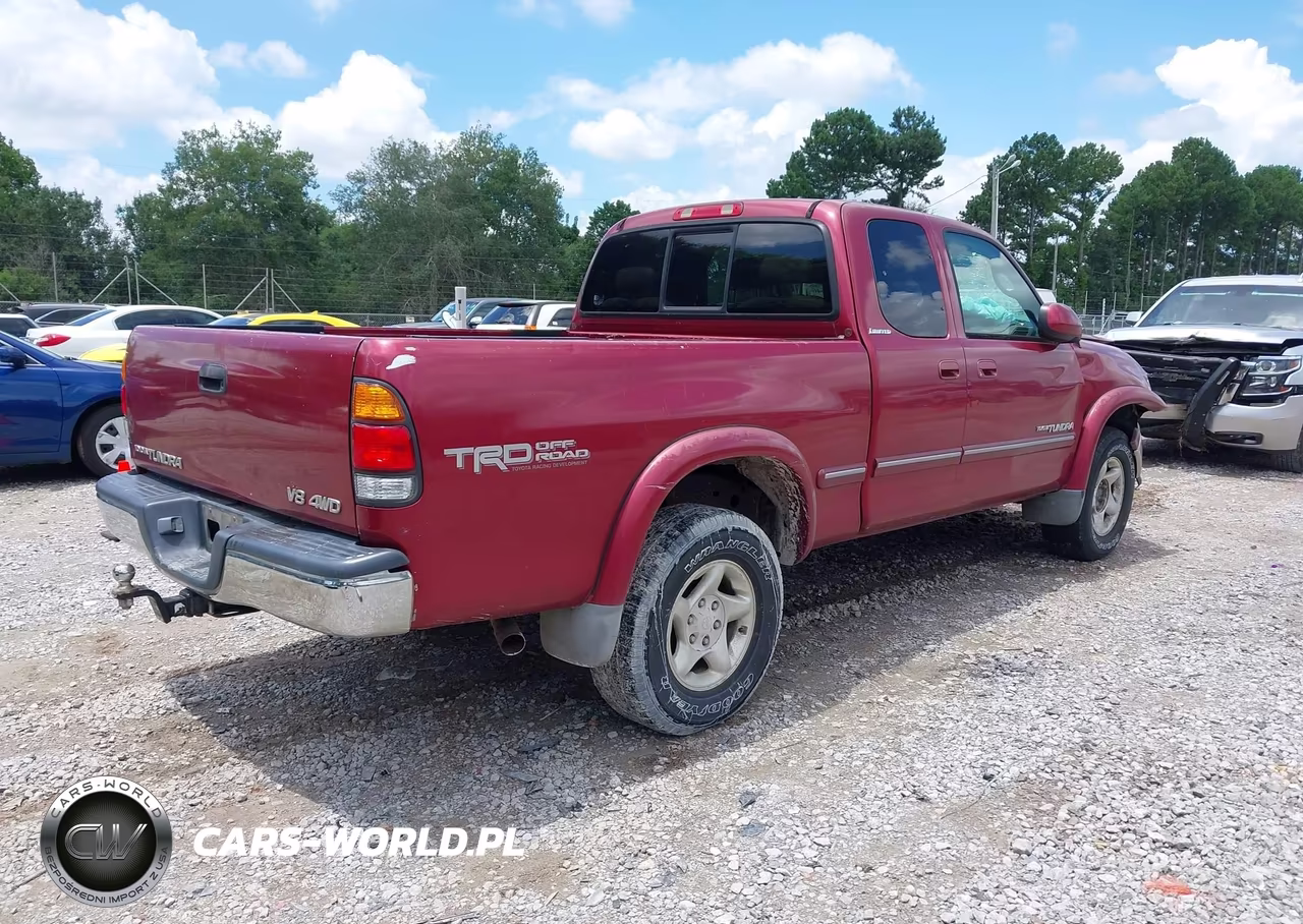 2000 Toyota Tundra Ltd V8 VIN:5TBBT4814YS032519 - 4