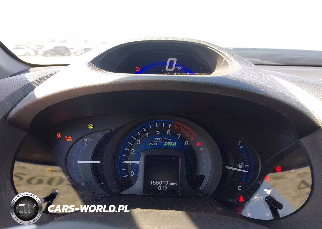 2014 Honda Insight Ex VIN:JHMZE2H77ES002036 - 7