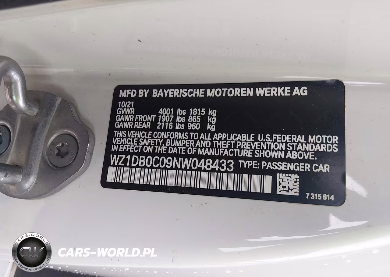 2022 Toyota Gr Supra 3.0 Premium VIN:WZ1DB0C09NW048433 - 9