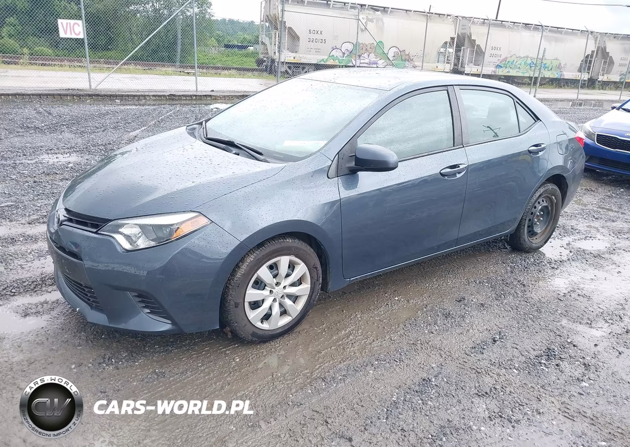 2015 Toyota Corolla Le VIN:2T1BURHE3FC292307 - 2