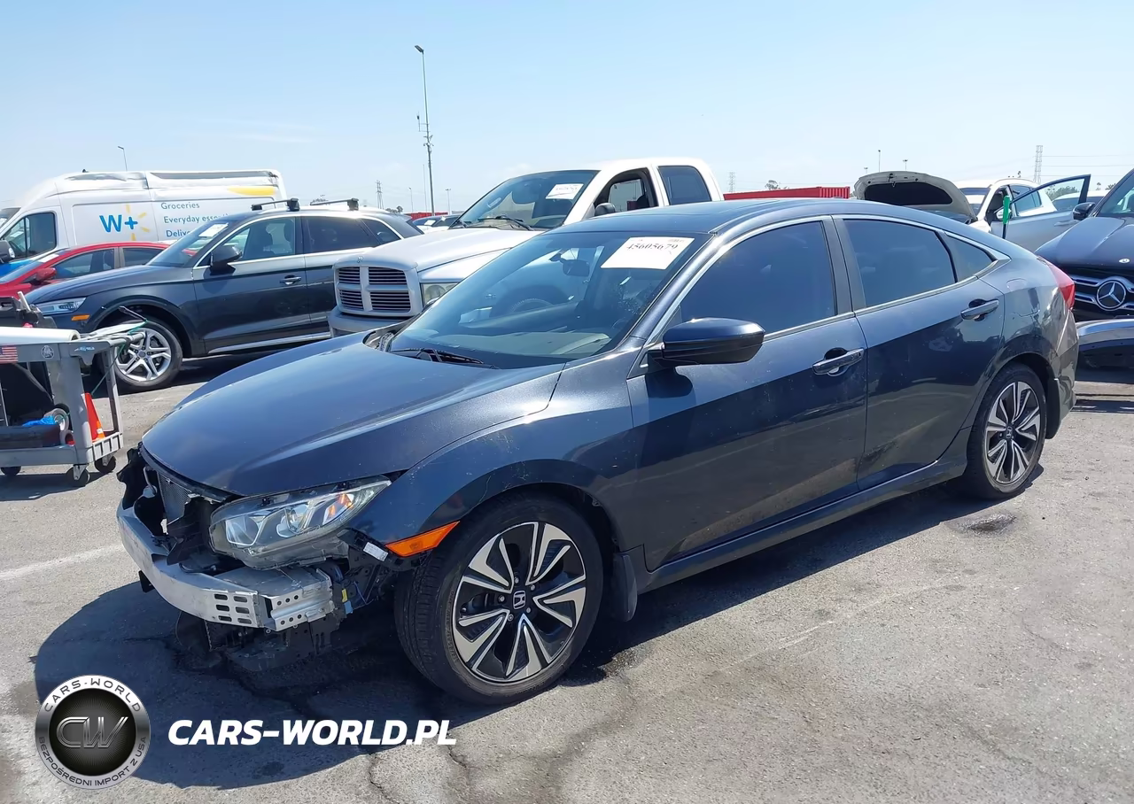 2018 Honda Civic Ex-T VIN:JHMFC1F3XJX004976 - 2
