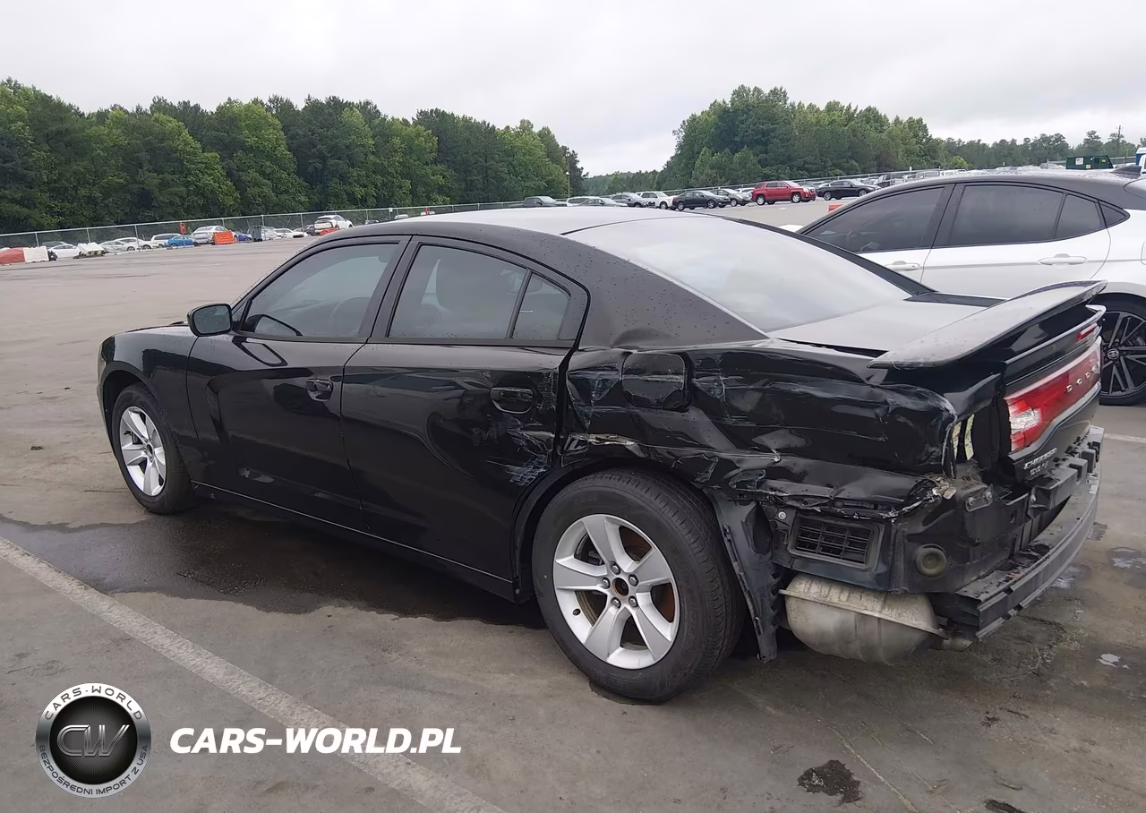 2014 Dodge Charger Se VIN:2C3CDXBGXEH130203 - 3