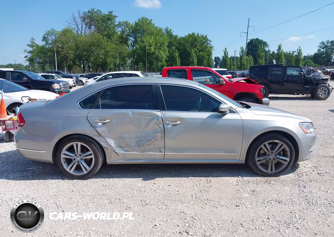 2014 Volkswagen Passat 1.8T Sel Premium VIN:1VWCS7A31EC061546 - 13