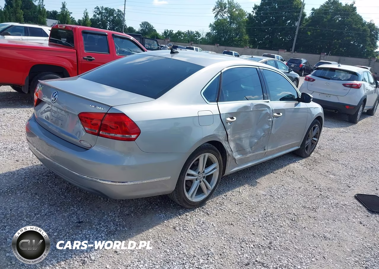 2014 Volkswagen Passat 1.8T Sel Premium VIN:1VWCS7A31EC061546 - 4