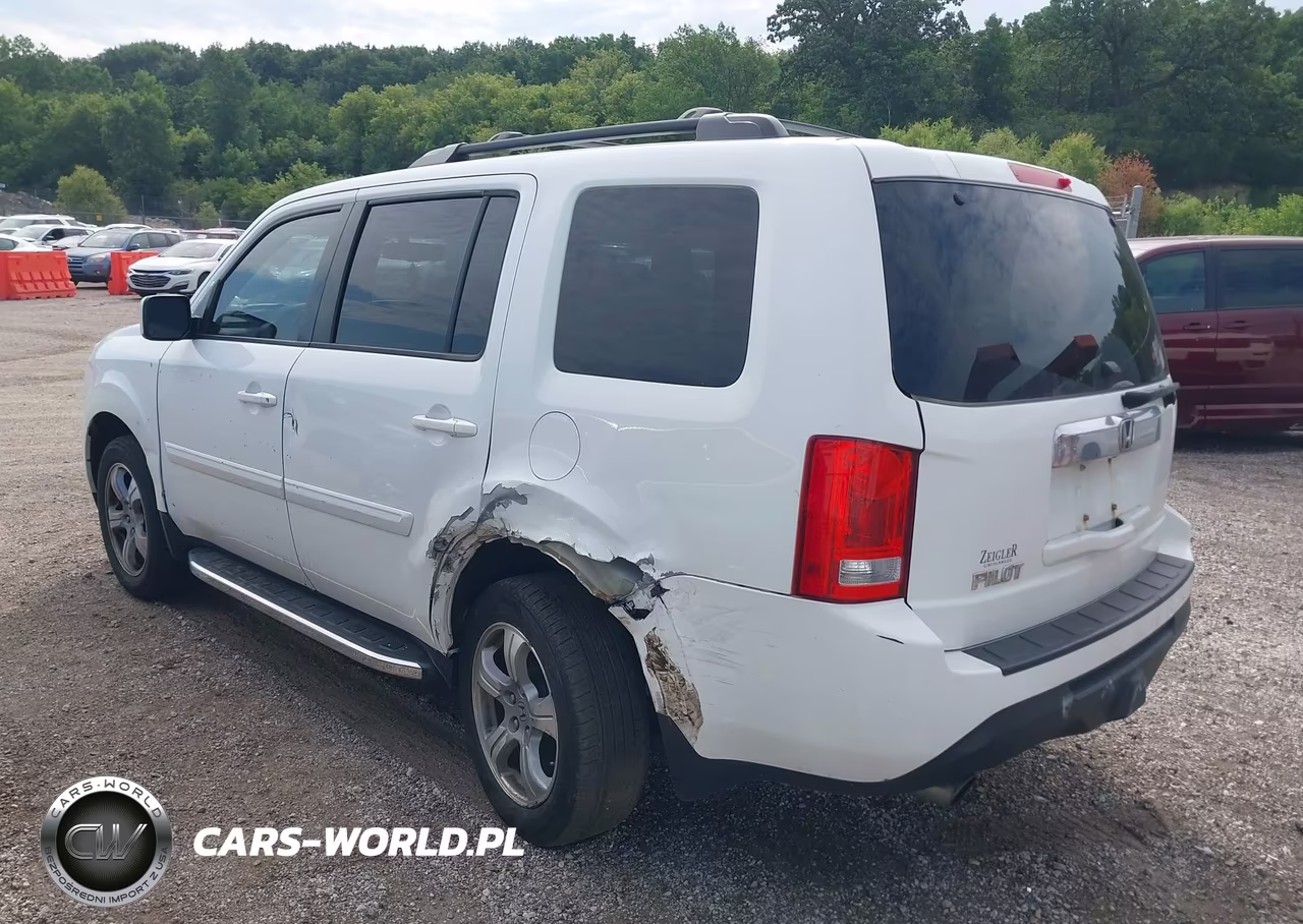 2013 Honda Pilot Ex-L VIN:5FNYF3H78DB003904 - 3