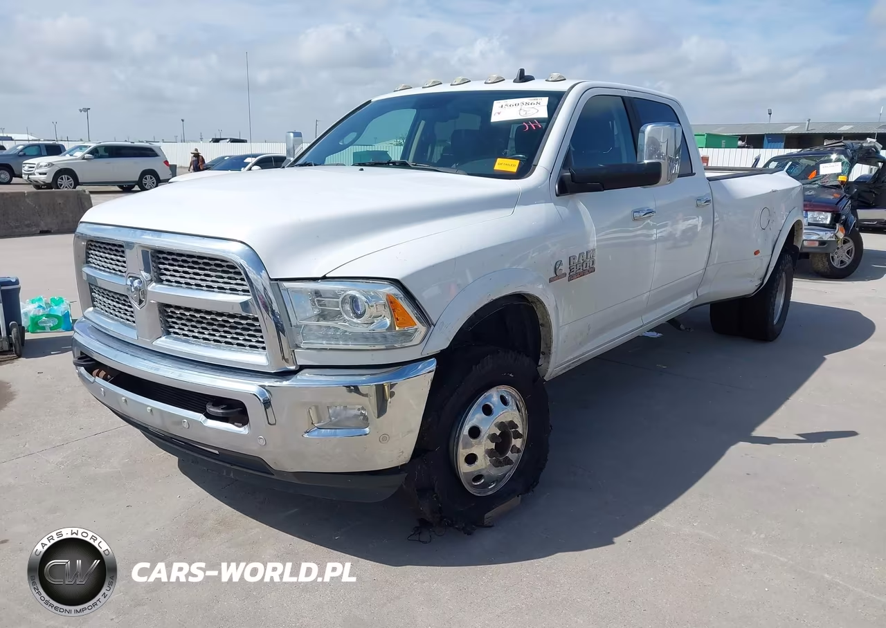 2017 Ram 3500 Laramie 4X4 8' Box VIN:3C63RRJL6HG719137 - 2