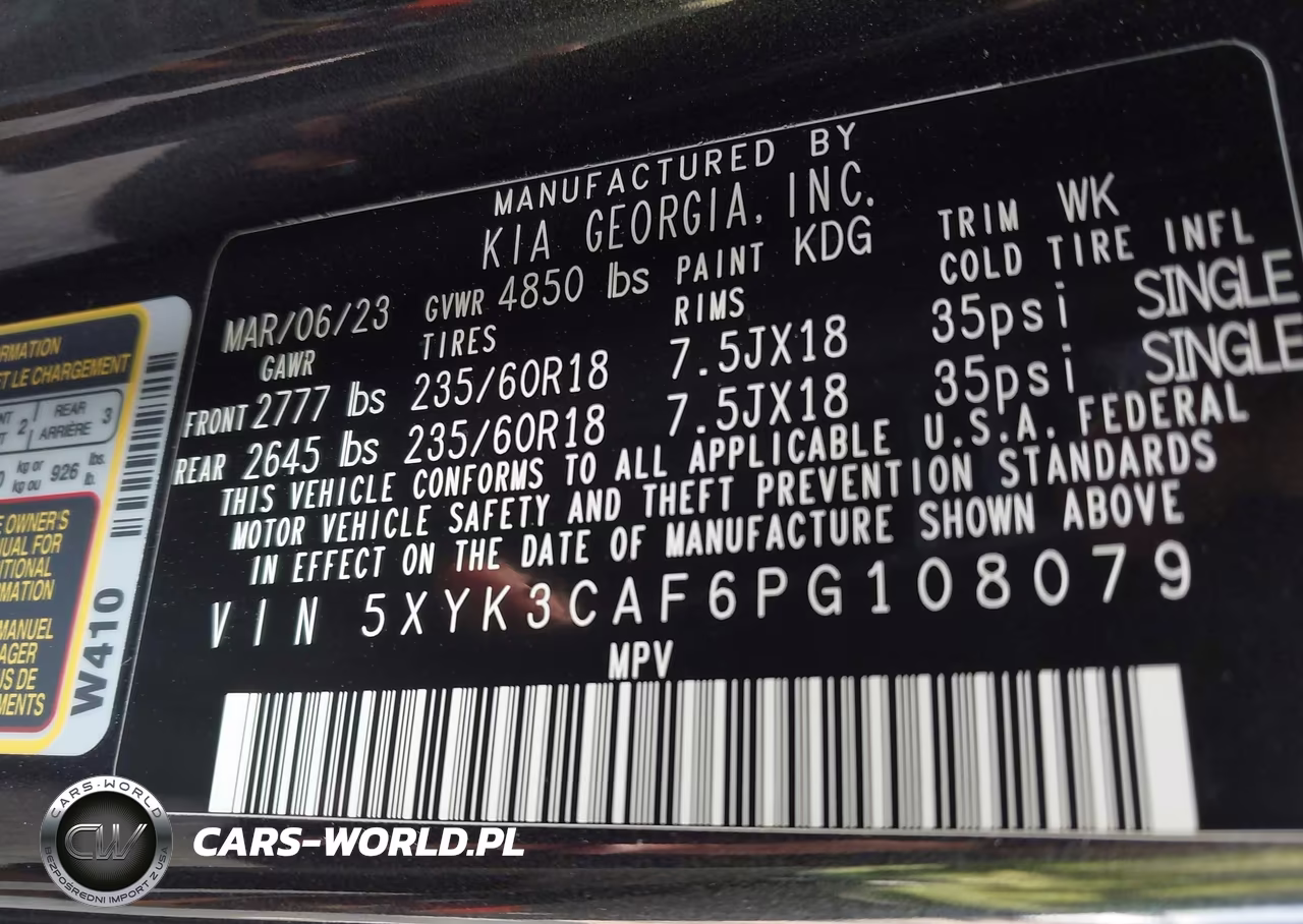 2023 Kia Sportage Ex VIN:5XYK3CAF6PG108079 - 9