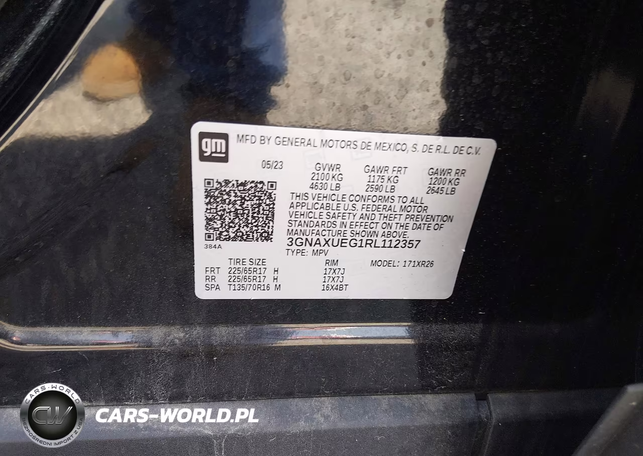 2024 Chevrolet Equinox Awd Lt VIN:3GNAXUEG1RL112357 - 9