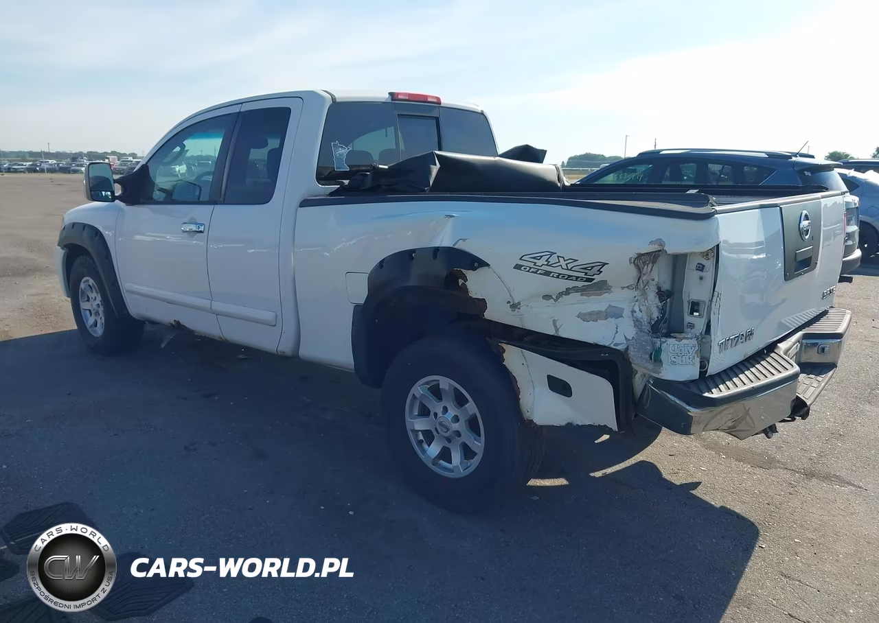 2004 Nissan Titan Se VIN:1N6AA06B64N591564 - 3