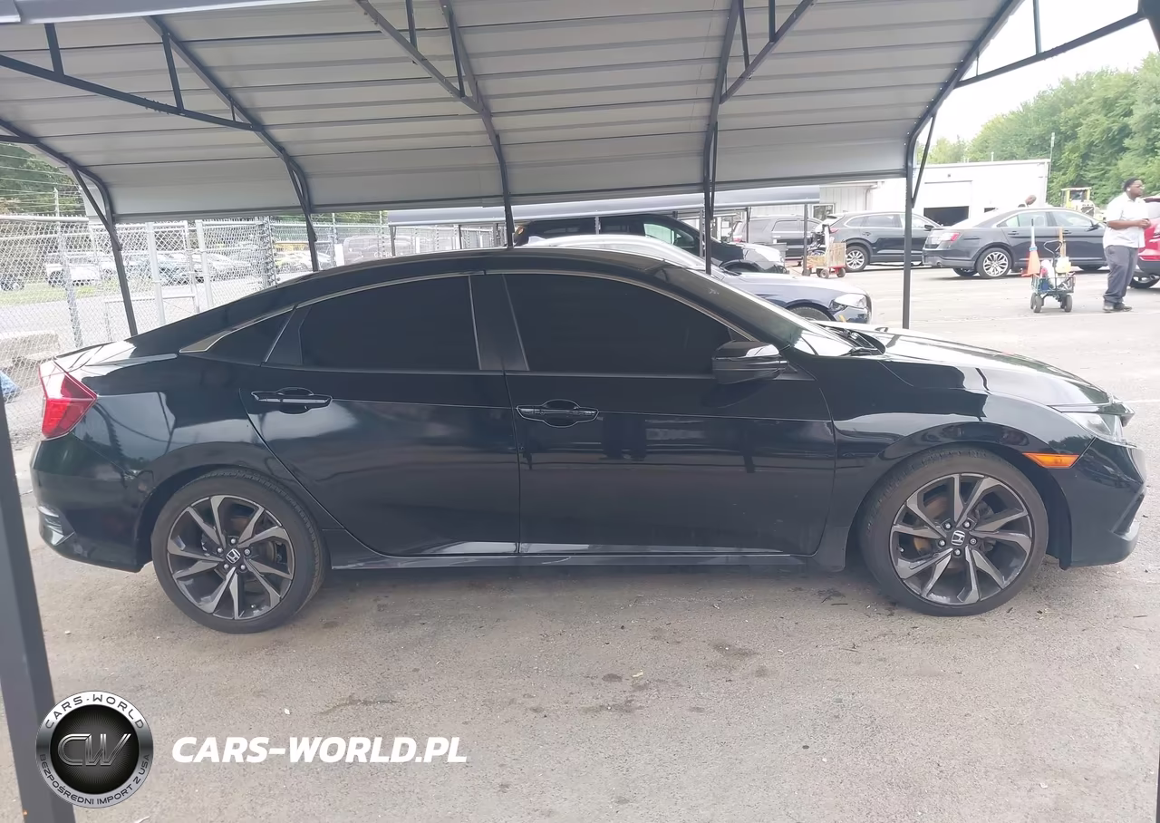 2019 Honda Civic Sport VIN:2HGFC2F84KH596112 - 13