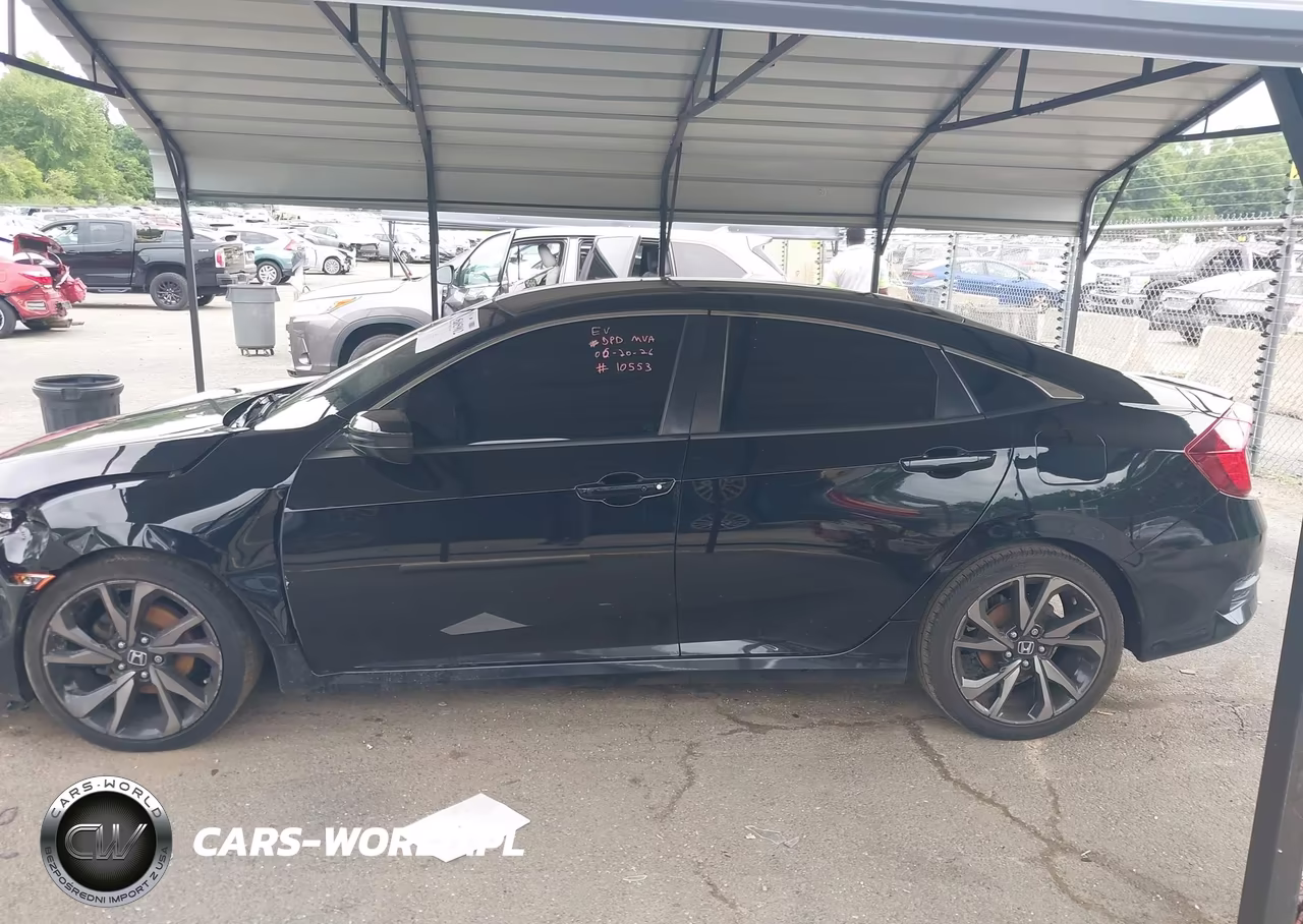2019 Honda Civic Sport VIN:2HGFC2F84KH596112 - 14