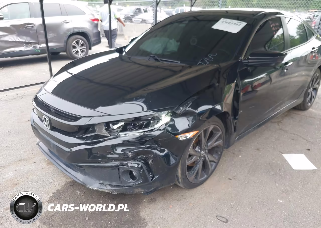 2019 Honda Civic Sport VIN:2HGFC2F84KH596112 - 6