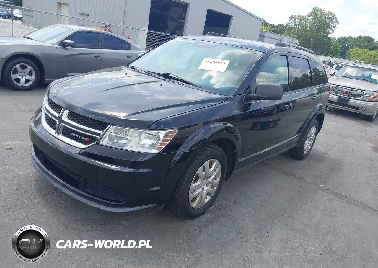 2018 Dodge Journey Se VIN:3C4PDCAB2JT347306 - 2