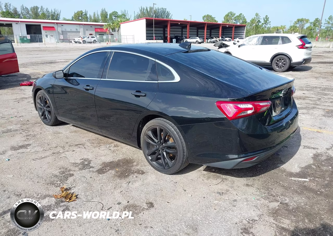 2021 Chevrolet Malibu Fwd Lt VIN:1G1ZD5ST8MF024395 - 3