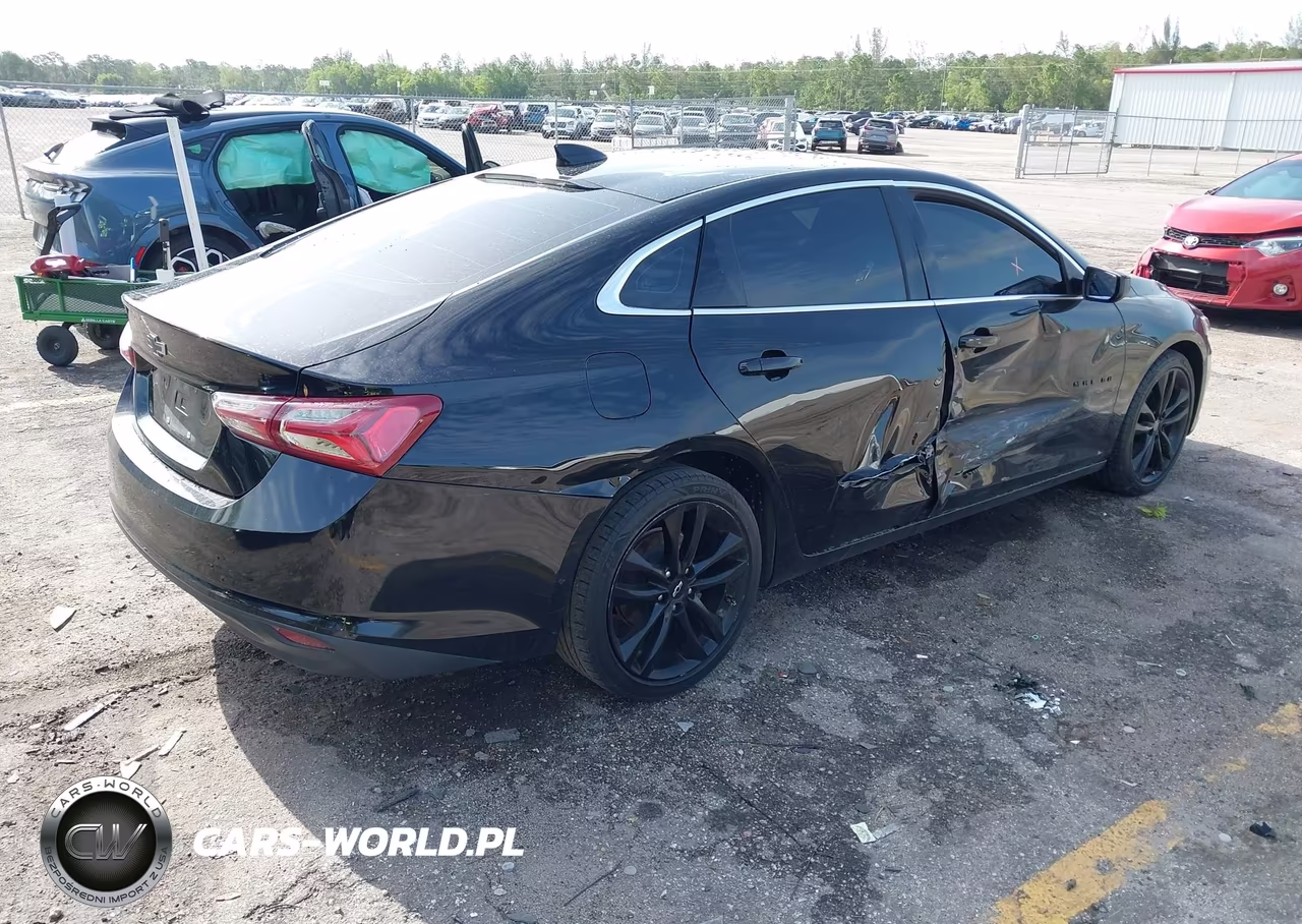 2021 Chevrolet Malibu Fwd Lt VIN:1G1ZD5ST8MF024395 - 4