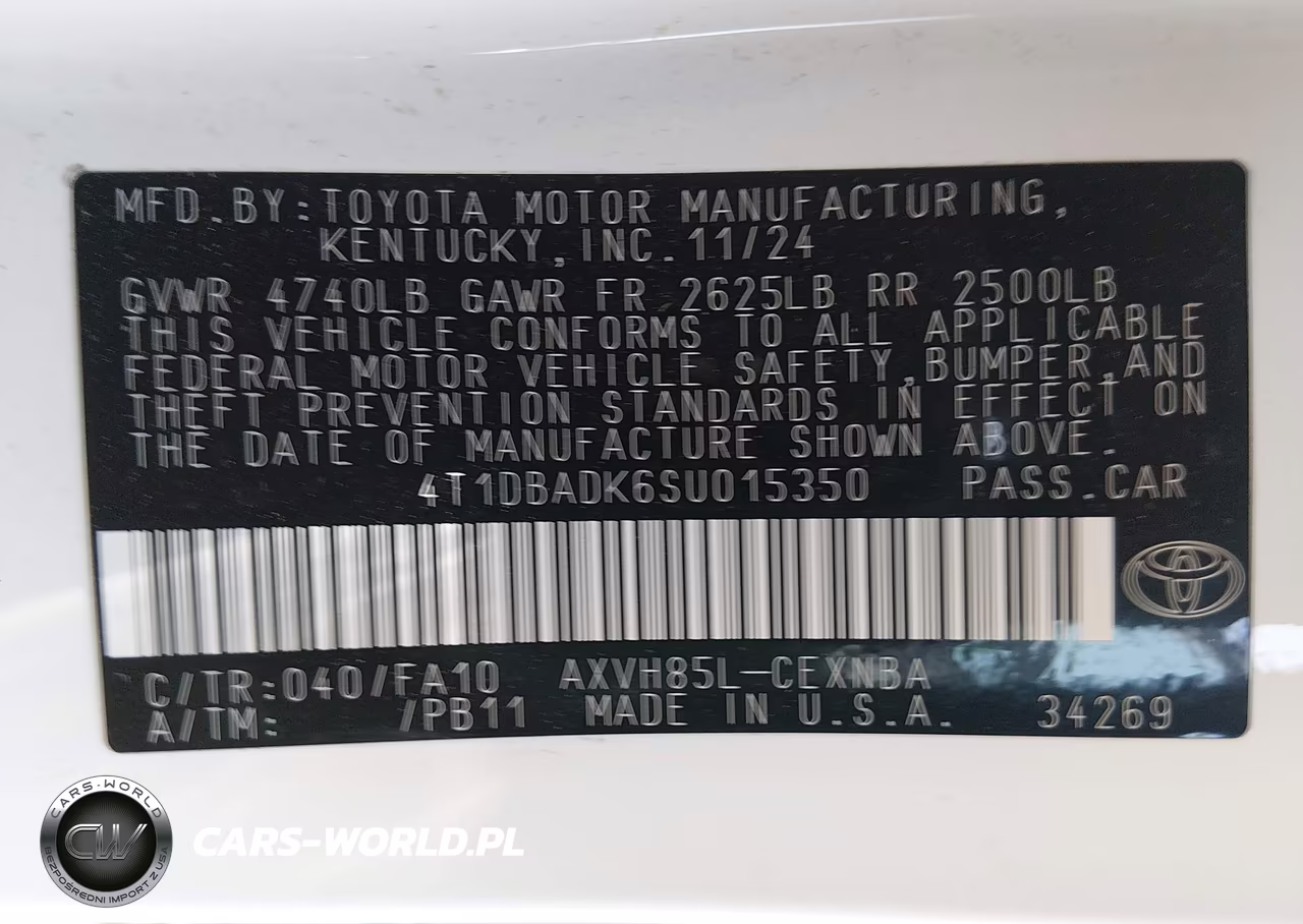 2025 Toyota Camry Le VIN:4T1DBADK6SU015350 - 9