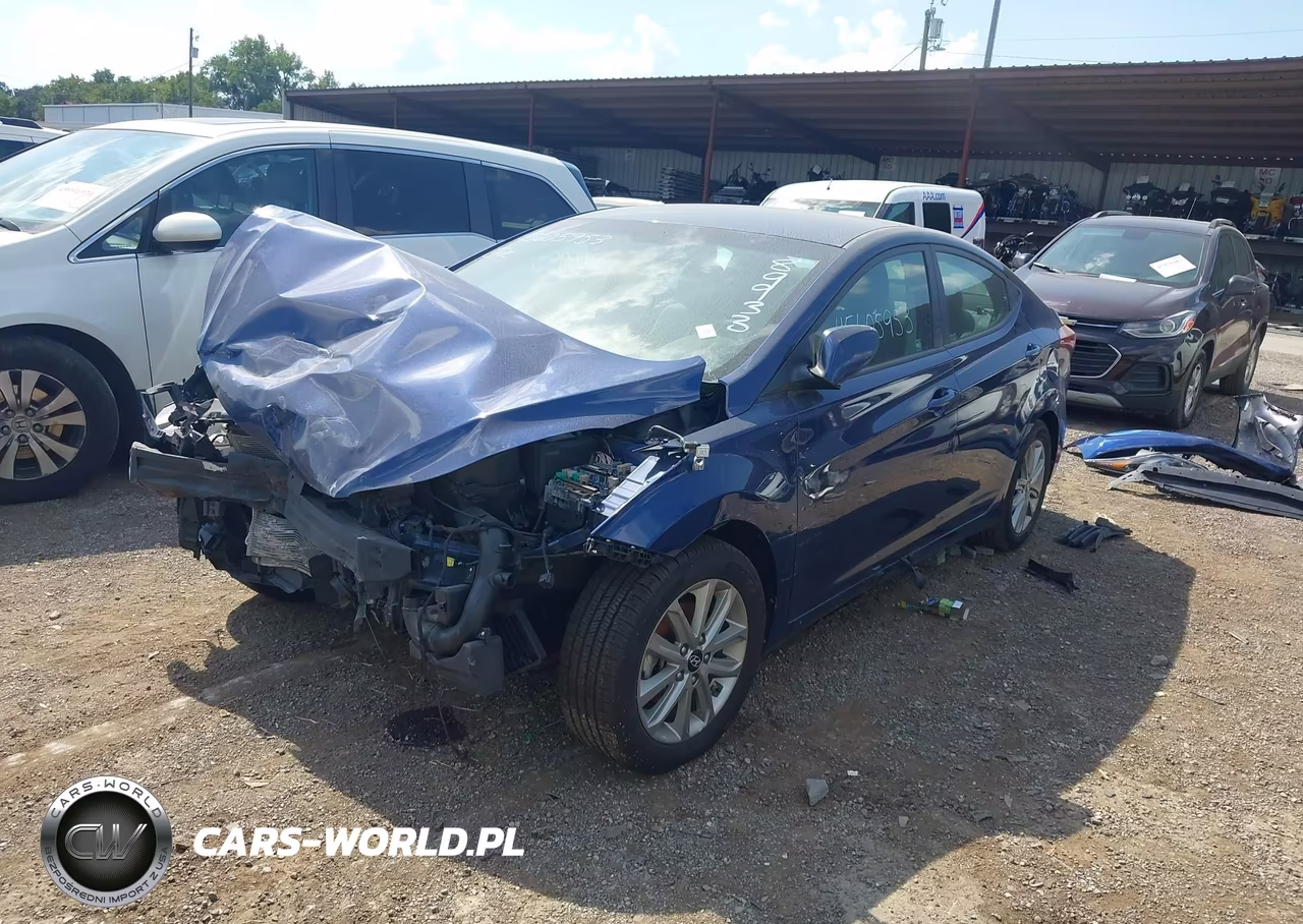 2016 Hyundai Elantra Se VIN:5NPDH4AE7GH689933 - 2