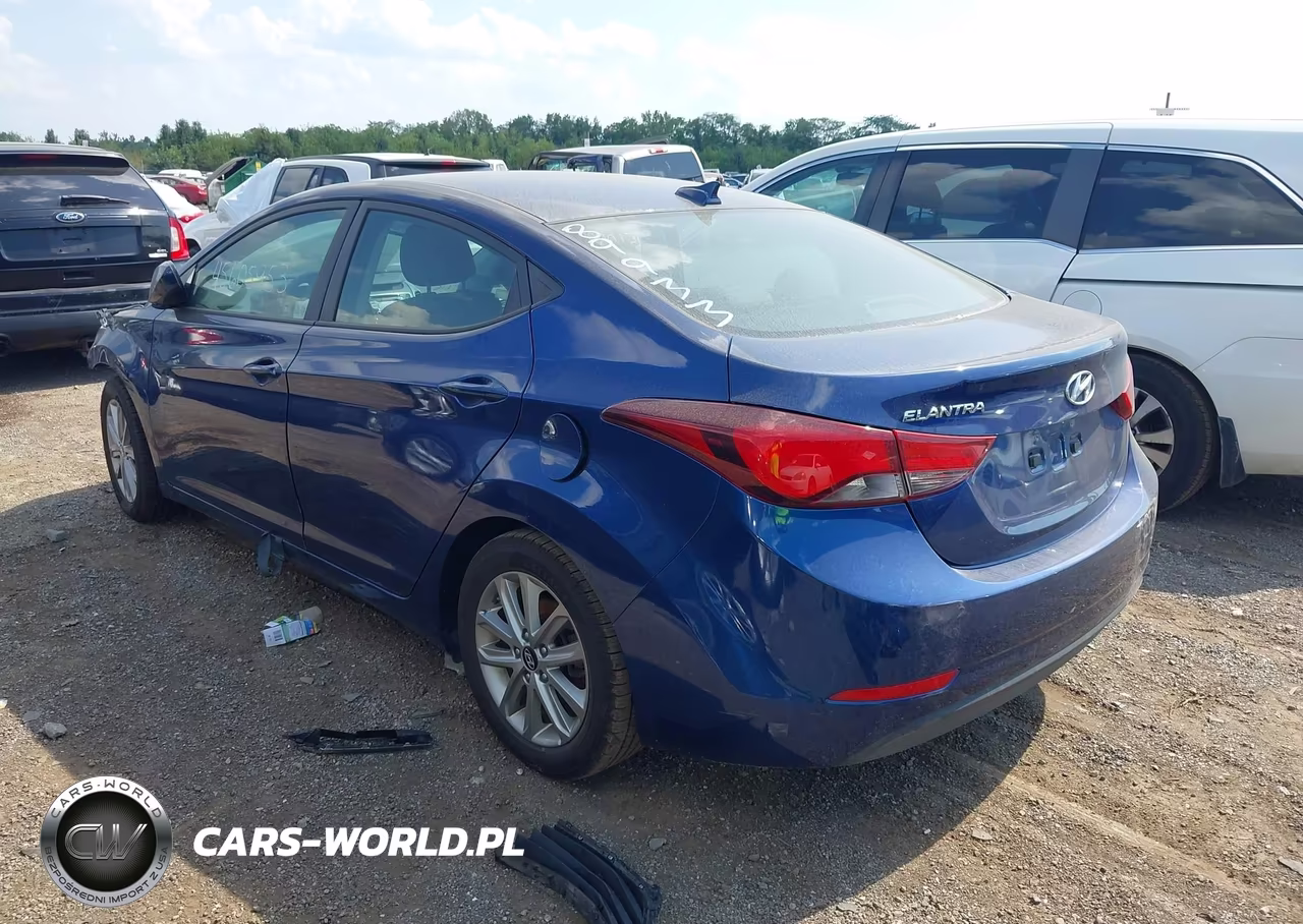2016 Hyundai Elantra Se VIN:5NPDH4AE7GH689933 - 3