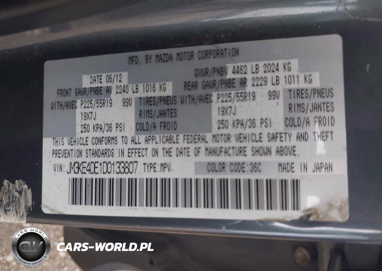 2013 Mazda Cx-5 Grand Touring VIN:JM3KE4DE1D0133807 - 9