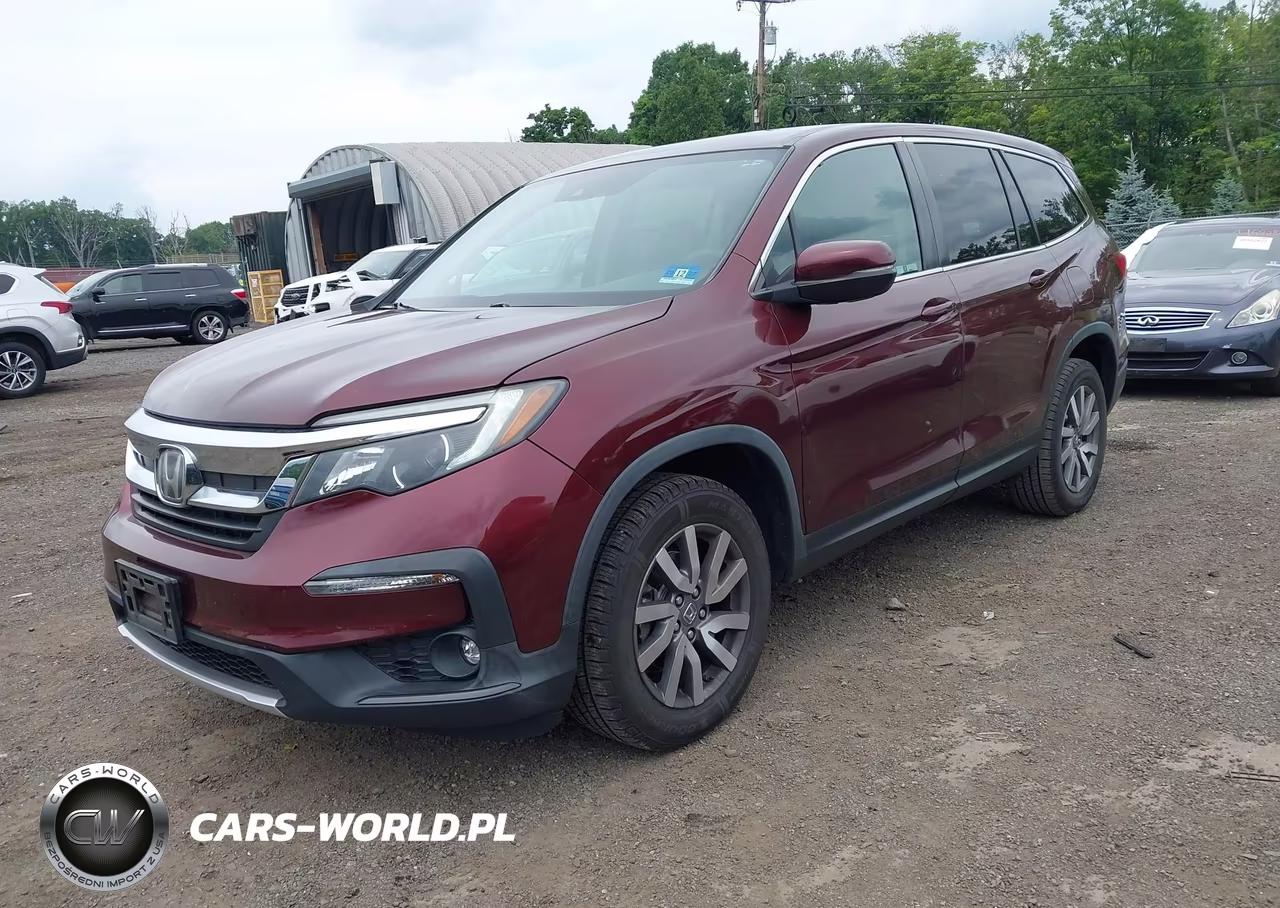 2019 Honda Pilot Ex VIN:5FNYF6H37KB039448 - 2