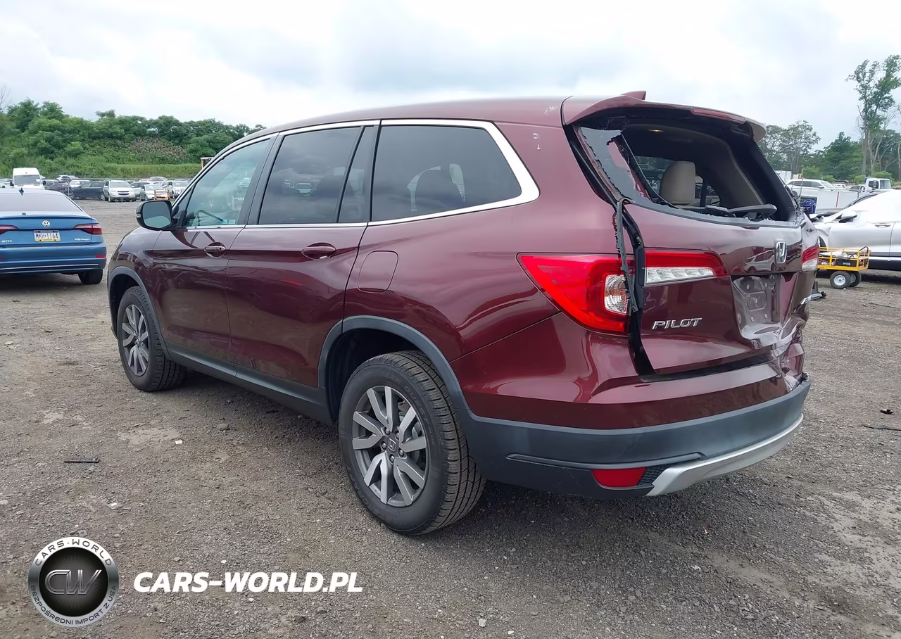 2019 Honda Pilot Ex VIN:5FNYF6H37KB039448 - 3