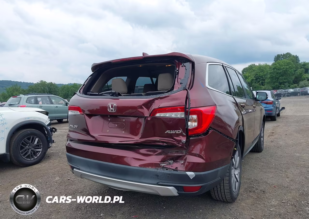 2019 Honda Pilot Ex VIN:5FNYF6H37KB039448 - 6