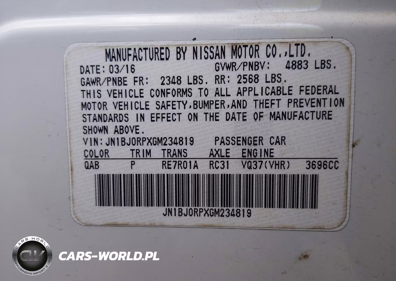 2016 Infiniti Qx50 VIN:JN1BJ0RPXGM234819 - 9