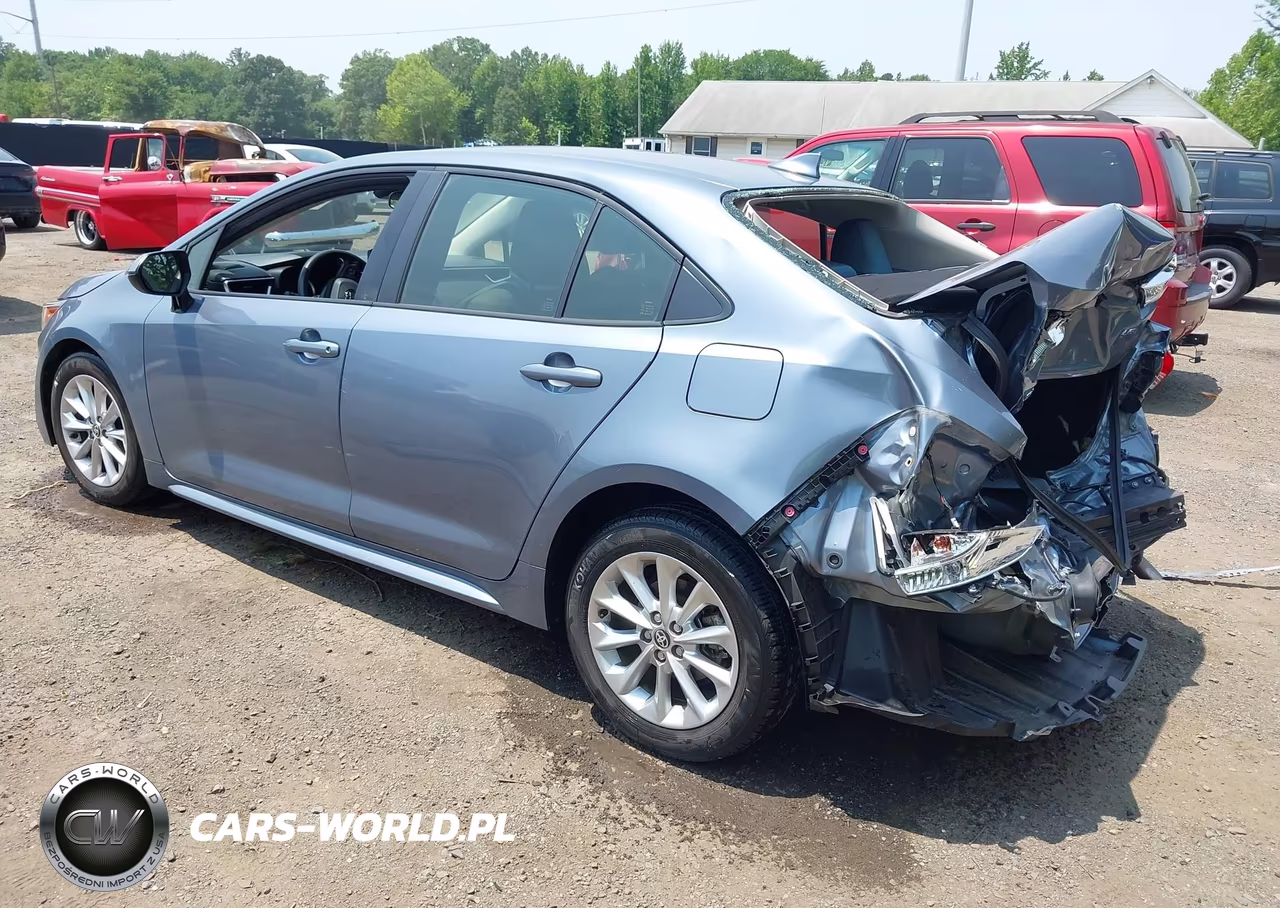 2022 Toyota Corolla Le VIN:JTDVPMAE9NJ205773 - 3