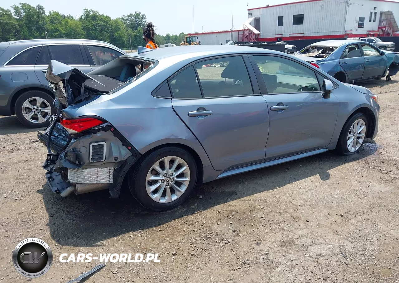2022 Toyota Corolla Le VIN:JTDVPMAE9NJ205773 - 4