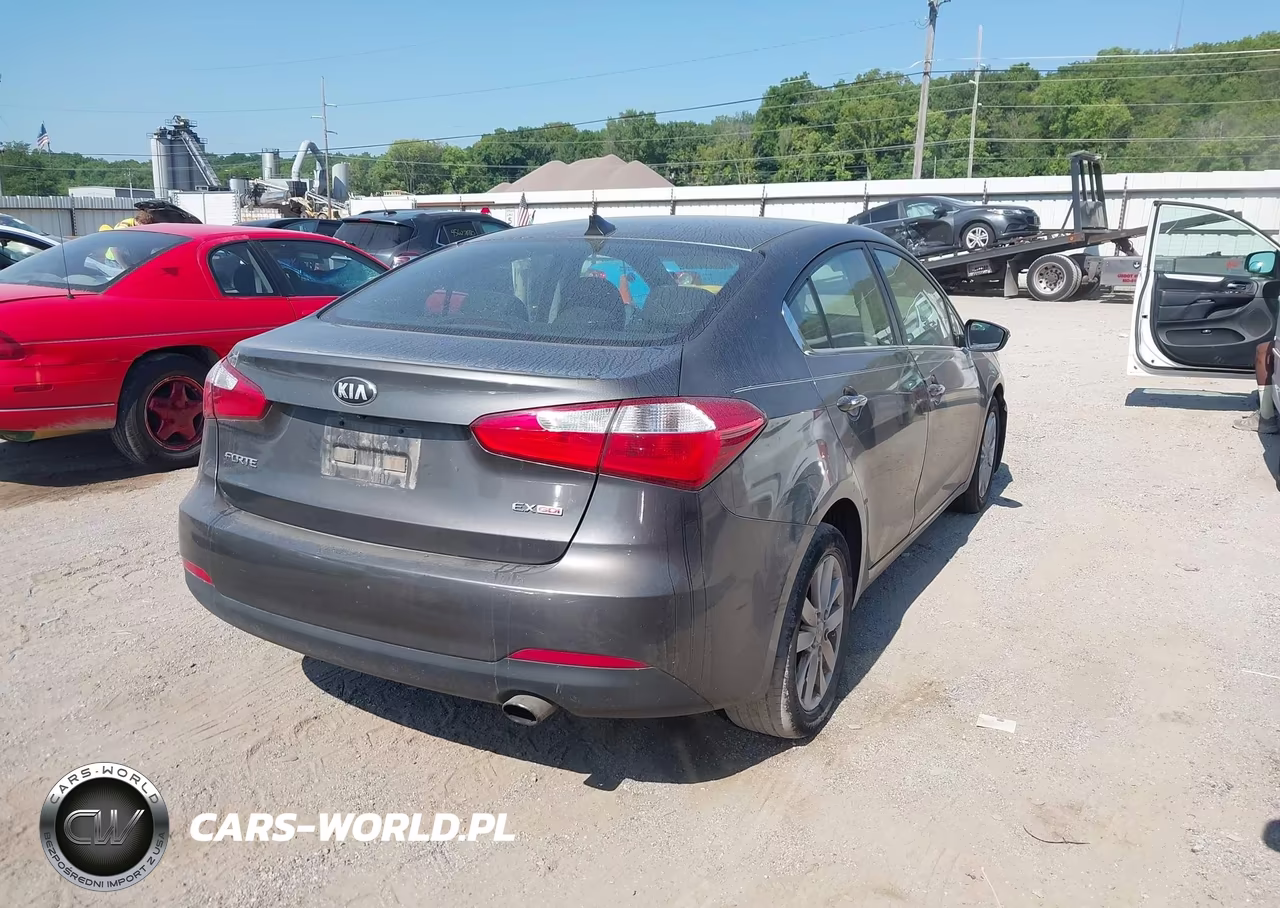 2014 Kia Forte Ex VIN:KNAFX4A8XE5056990 - 4