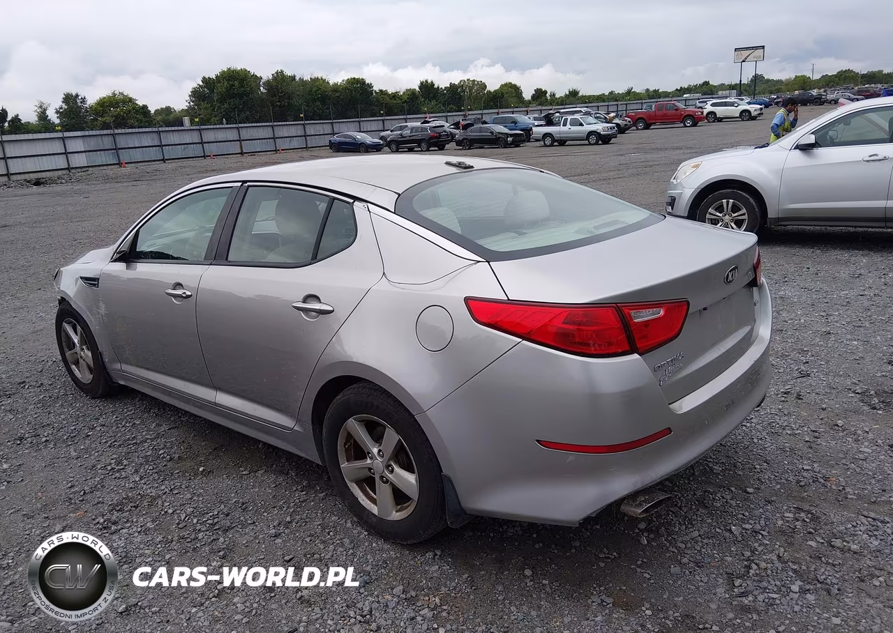 2015 Kia Optima Lx VIN:5XXGM4A77FG481474 - 3