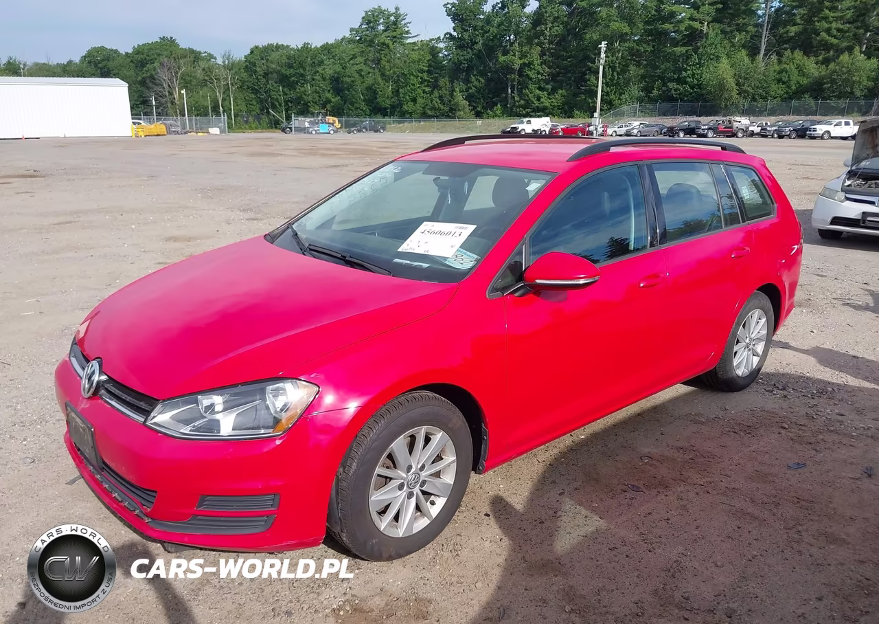 2015 Volkswagen Golf Sportwagen Tsi S 4-Door VIN:3VWA17AU2FM505889 - 2