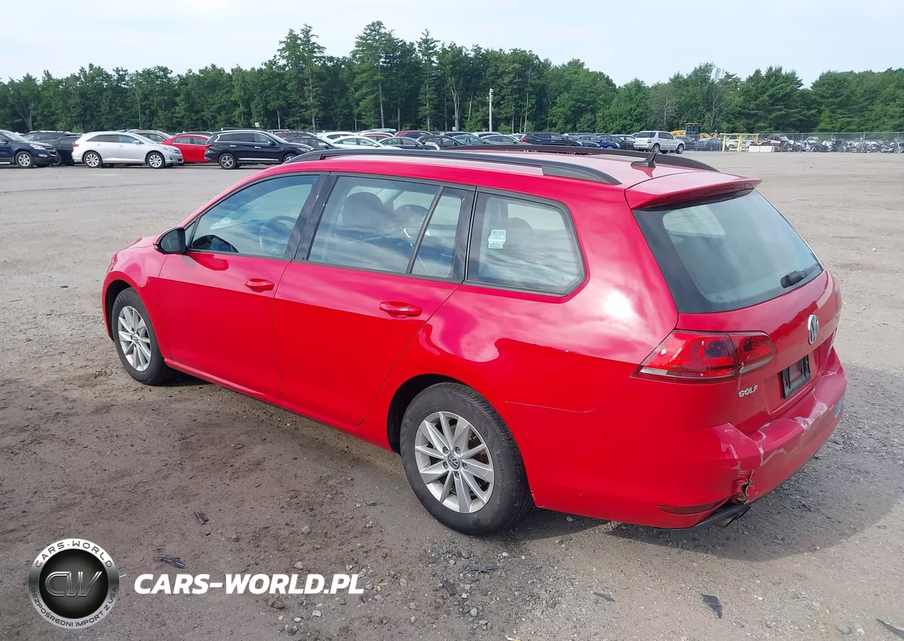 2015 Volkswagen Golf Sportwagen Tsi S 4-Door VIN:3VWA17AU2FM505889 - 3