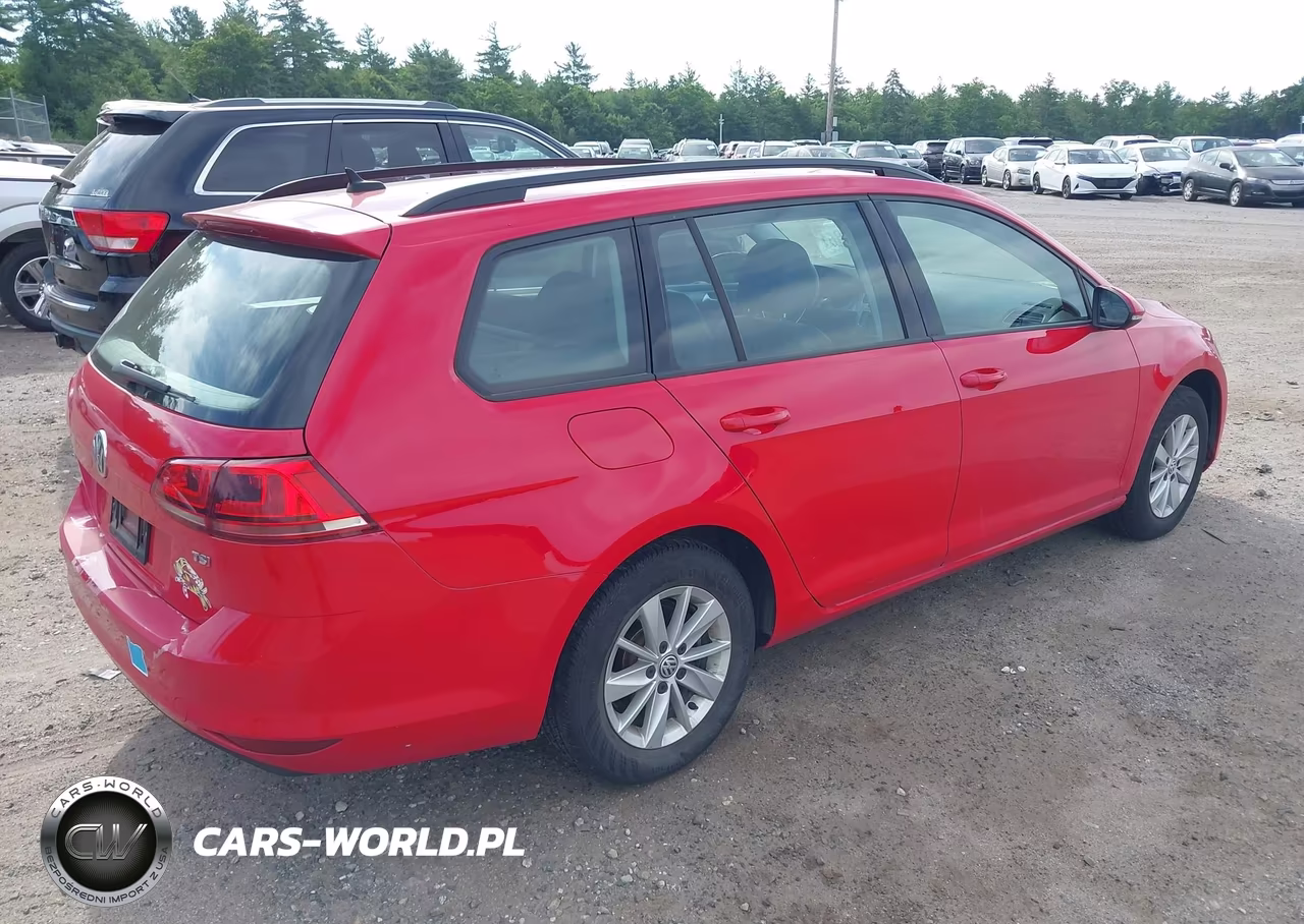 2015 Volkswagen Golf Sportwagen Tsi S 4-Door VIN:3VWA17AU2FM505889 - 4