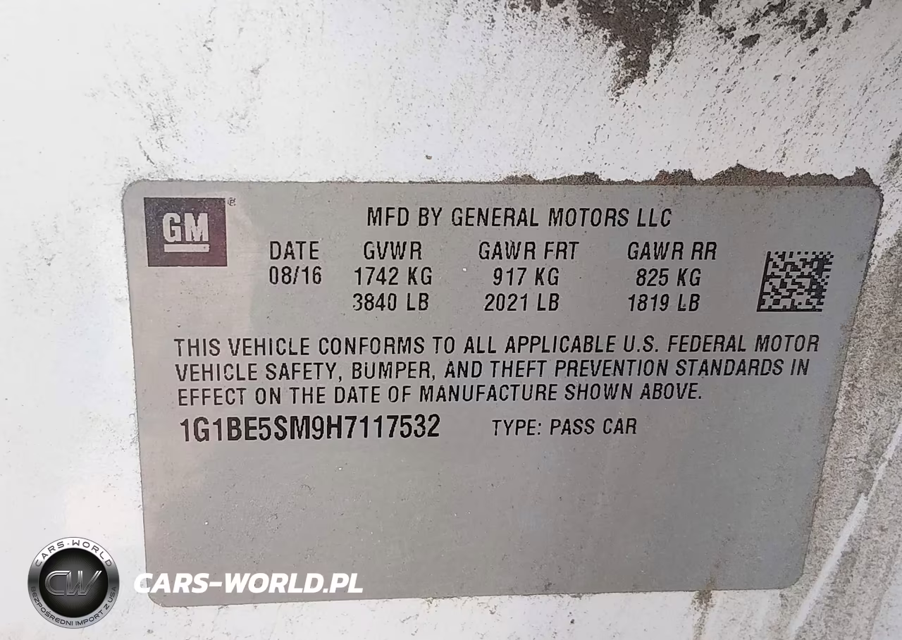 2017 Chevrolet Cruze Lt Auto VIN:1G1BE5SM9H7117532 - 9
