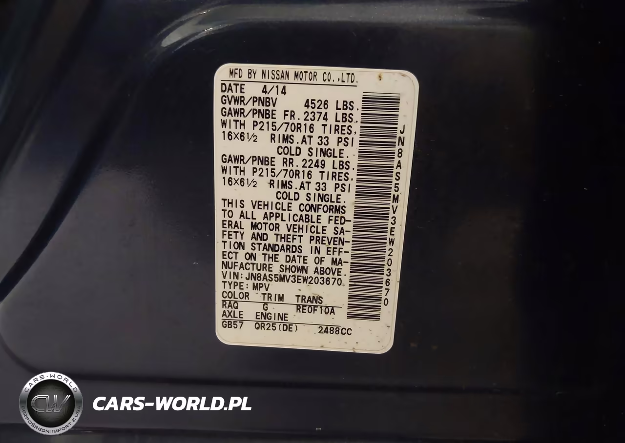 2014 Nissan Rogue Select S VIN:JN8AS5MV3EW203670 - 9