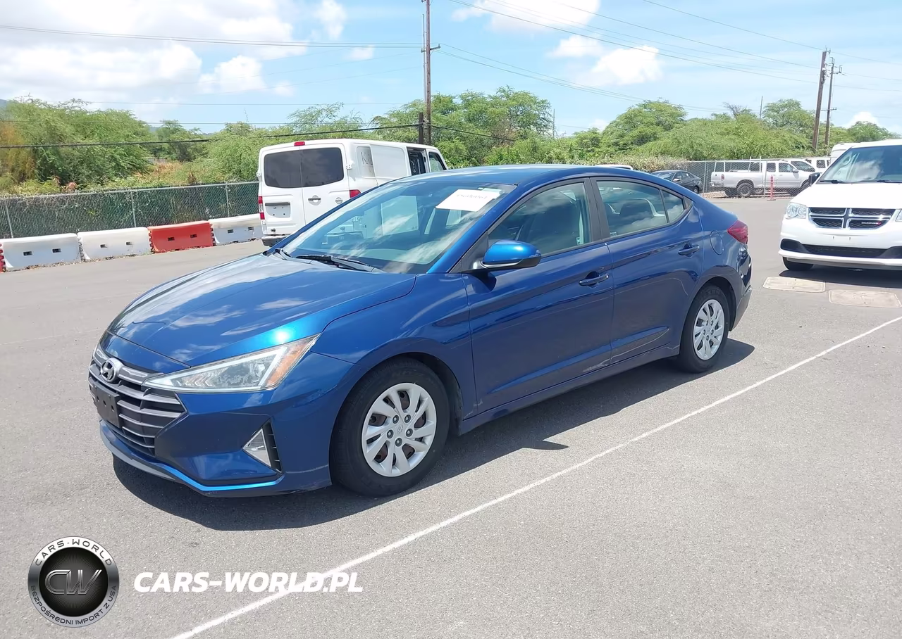 2019 Hyundai Elantra Se VIN:5NPD74LF1KH492774 - 2