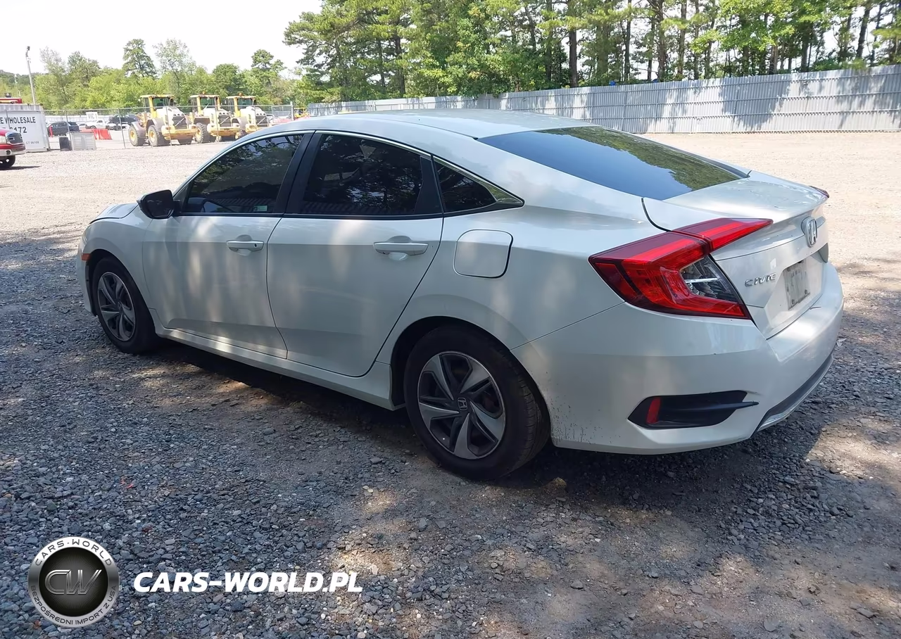 2019 Honda Civic Lx VIN:2HGFC2F60KH537721 - 3