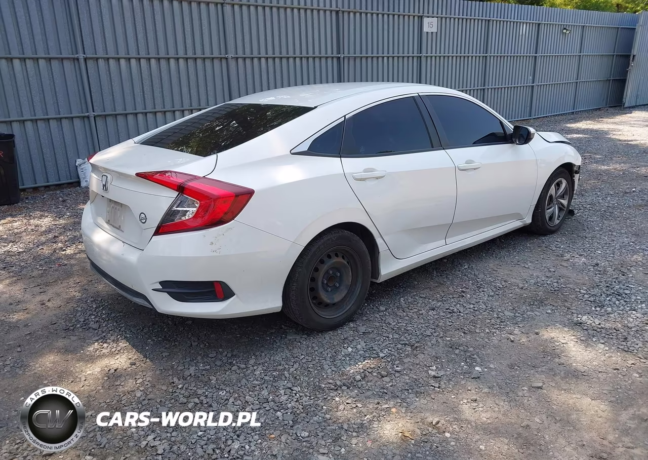2019 Honda Civic Lx VIN:2HGFC2F60KH537721 - 4