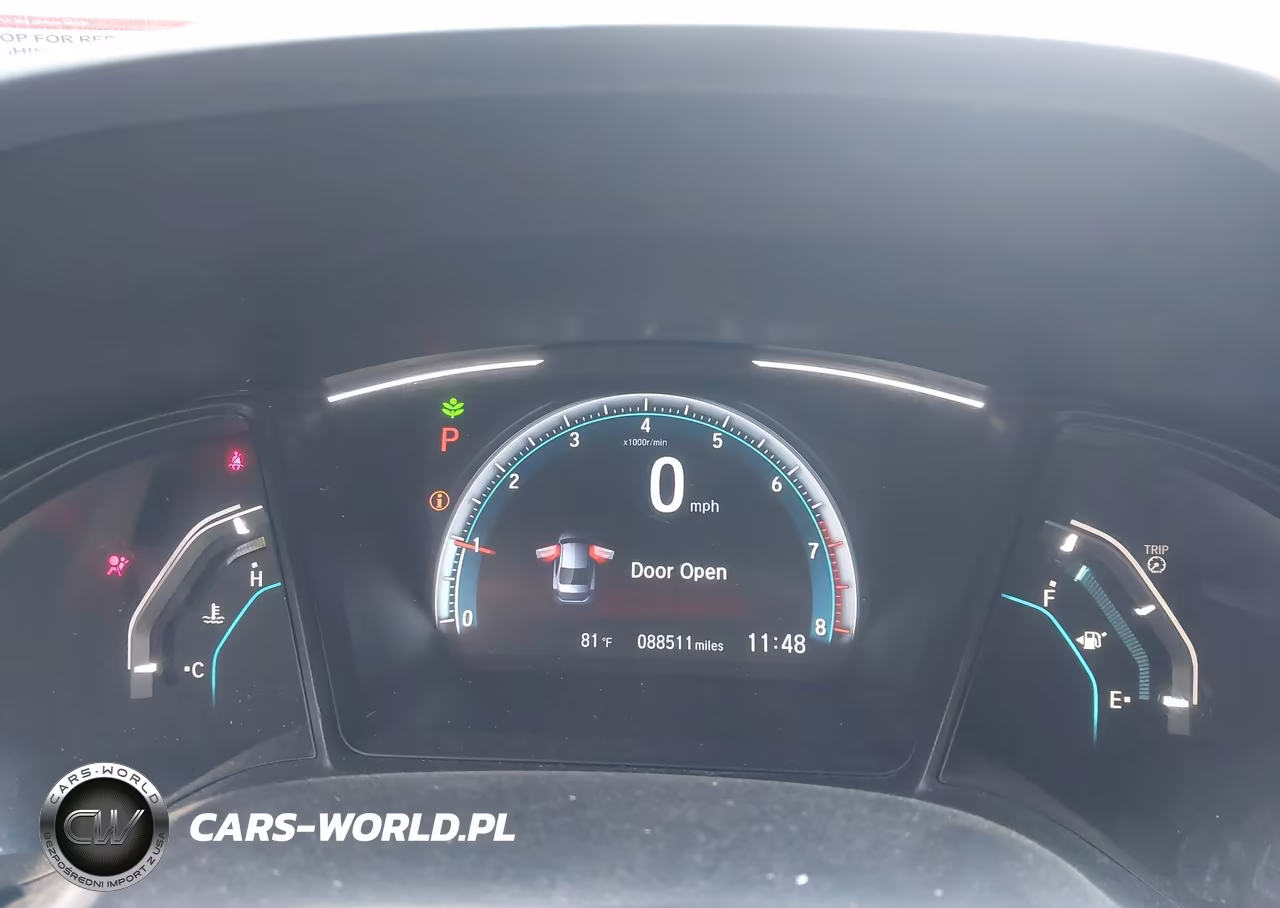 2019 Honda Civic Lx VIN:2HGFC2F60KH537721 - 7