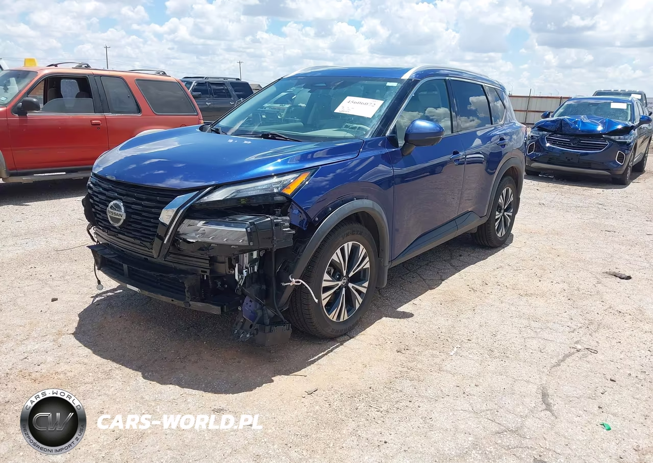2021 Nissan Rogue Sv Fwd VIN:5N1AT3BA9MC804591 - 2