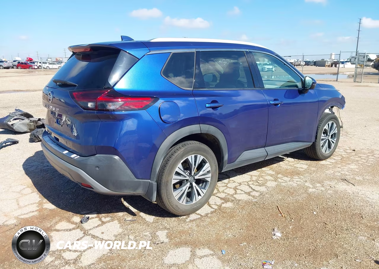 2021 Nissan Rogue Sv Fwd VIN:5N1AT3BA9MC804591 - 4