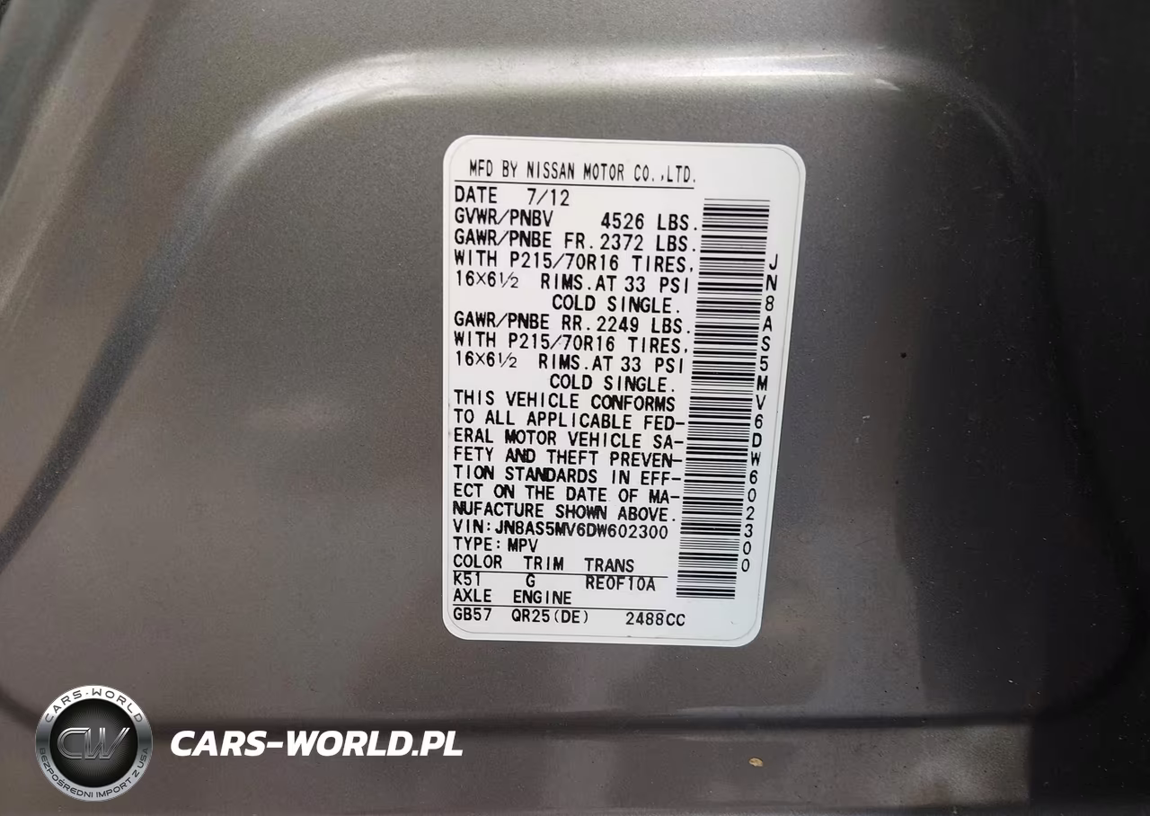 2013 Nissan Rogue S VIN:JN8AS5MV6DW602300 - 9