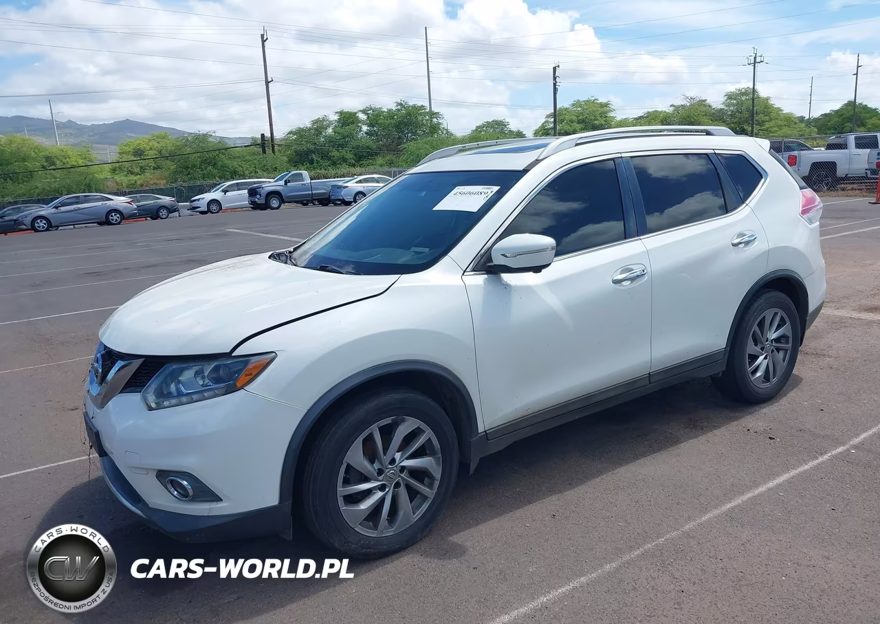 2015 Nissan Rogue Sl VIN:5N1AT2MTXFC790633 - 2