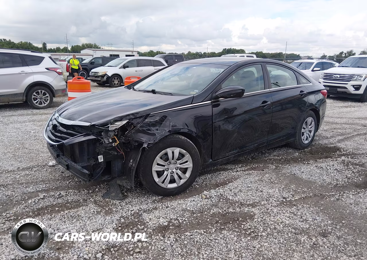 2013 Hyundai Sonata Gls VIN:5NPEB4AC7DH598080 - 2